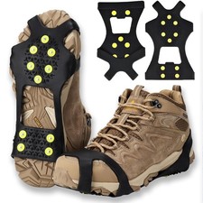 Crampons de Neige Crampons Pointes Crampons de Glace Traction Crampon Crampon...