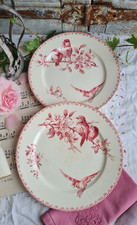 2 ANCIENNES ASSIETTES PLATES