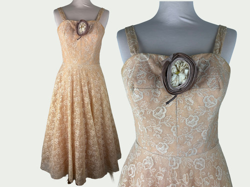 Robe cérémonie vintage - robe, de