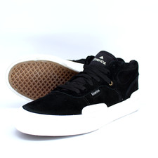 Emerica Chaussures Pilier Baskets Américaine 7 Noir or Blanc