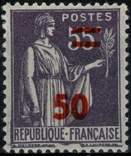FRANCE 1941 TYPE PAIX YT n° 478 neuf ★★ luxe / MNH (A)