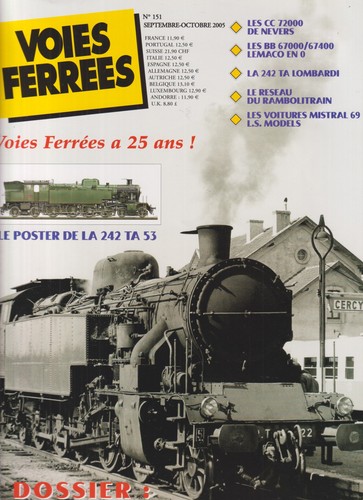 Voies ferrees 151 72000 - voies,