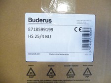 Buderus 8718599199 Groupe de pompes Kit de circuits de chauffage HS 25 / 4 BU...