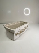 Cache pot jardinière en céramique porcelaine légère décors fruit céramique