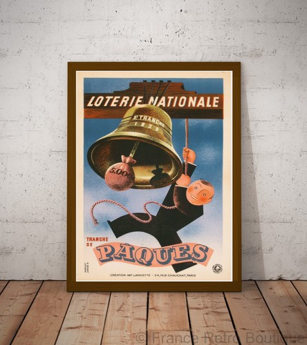 Poster affiche loterie - poster-affiche,