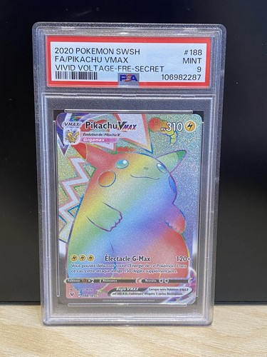 Carte pokémon pikachu vmax - carte,