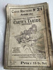 Carte routière Taride n° 21 Pyrénées (est)