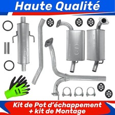 Kit de pot d'échappement pour Mazda 6 1 I GG GY 2.0 2.3 (2005-09/2007)