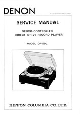 Service Manuel D'Instructions