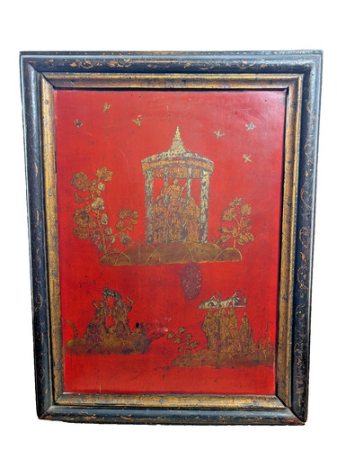 Panneau bois laqué chinois - panneau,