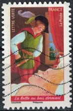 France 2021 Oblitéré Used Contes Merveilleux La Belle au Bois Dormant 
