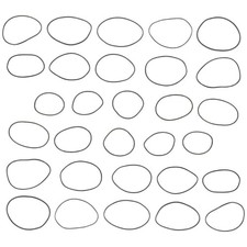  Kit de 750 joints étanches pour montres - Joints toriques en caoutchouc de 15