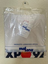 Maillot Officiel Expo, 92 de Séville Taille L Adulte Massana Neuf Et Etiqueté
