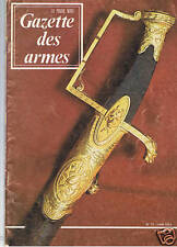 GAZETTE DES ARMES 17 pistolet browning armes d'honneur armement de la resistance