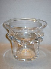 Ancien vase en cristal signé Daum France vers 1950
