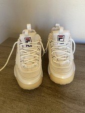 Baskets Fila Disruptor Taille 34 Crème Excellent État (voir Photos)