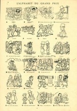  Document ancien l'alphabet