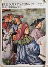 Affiche Fresques Italiennes Renaissance PINTURICCHIO 1997 Couverture Livre