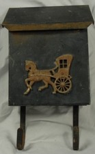 Vintage mail box 7' wide X 9"