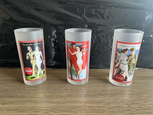 Coca cola verre pin up - verre,
