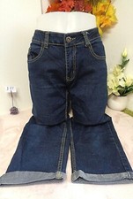 Vêtement occasion femme : Pantacourt en Jeans marine " Gémo " - T : 40