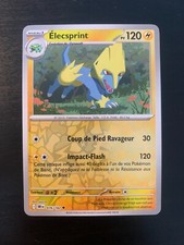 Carte Pokémon REVERSE Elecsprint 076/182 DRI Rivalités Destinées FR NEUF