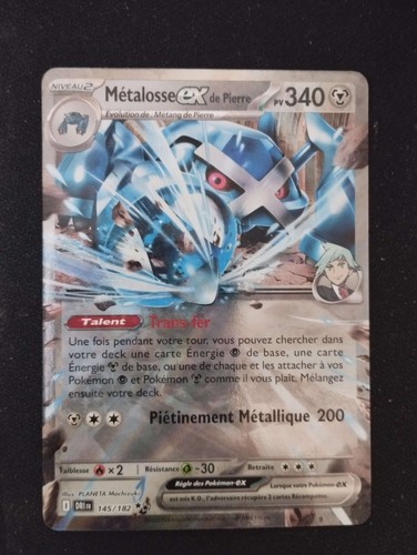 Carte pokémon métalosse - carte,