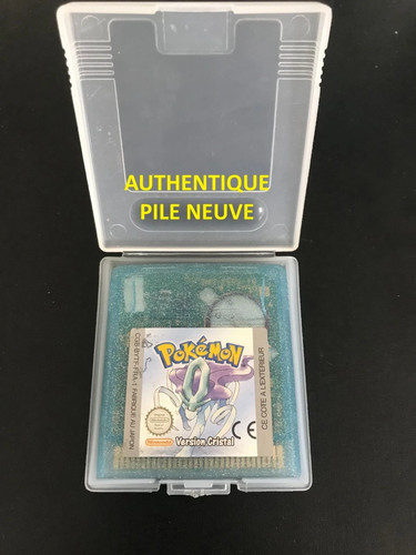 Pokemon version cristal - version, game