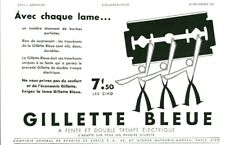 Publicité ancienne lame de