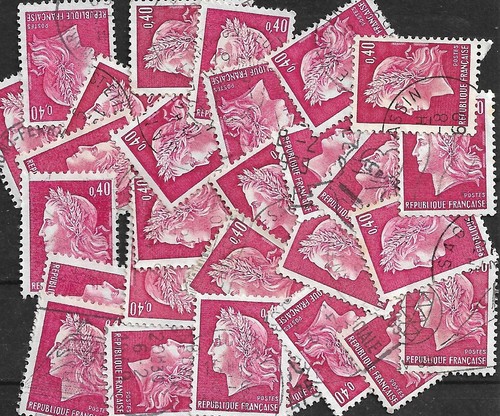 100 timbres vrac 1536b mi - 100,