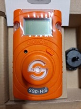 Détecteur de gaz Crowcon Clip H2S Sulfure D'hydrogène Industrie / Algues Vertes.