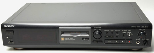 Sony mds je510 minidisc deck - minidisc,