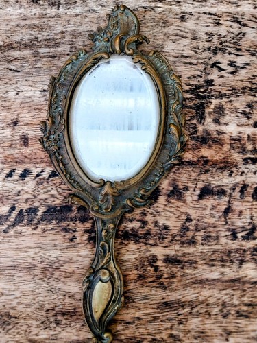 Miroir main ovale fin - ,
