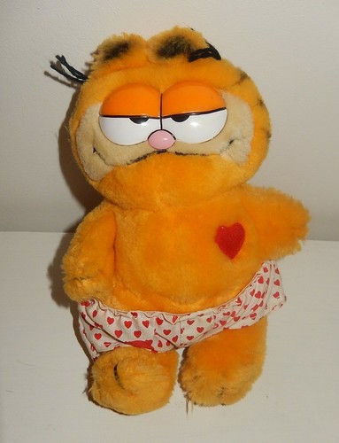 Rare peluche chat garfield - chat,