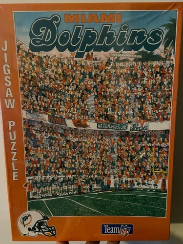 Miami dolphins jigsaw puzzle - dolphins,