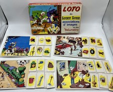 Loto de LUCKY LUKE d'associations d'images - Jeu Volumétrix 7005 - 1984 - TBE