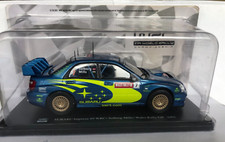 VOITURE RALLYE SUBARU IMPREZA S9 WRC WALES RALLY GB SOLBERG 2003 #7  1/24 SALVAT
