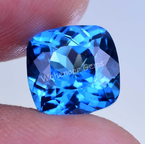 Naturel bleu zircon - naturel, 4.50