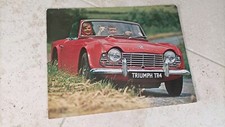 Catalogue / Brochure TRIUMPH TR4 1963