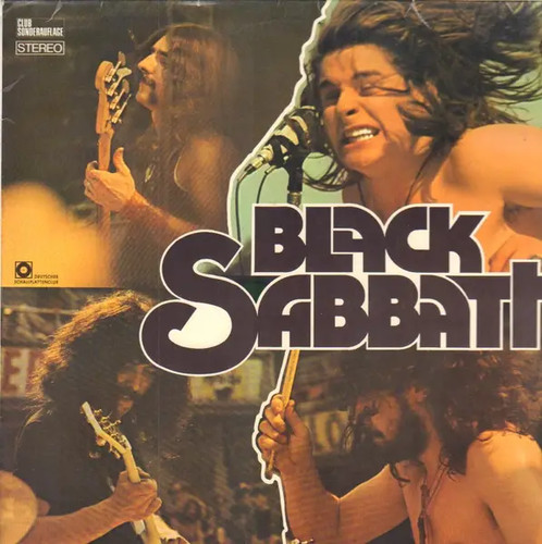 Black sabbath german swirl - black,