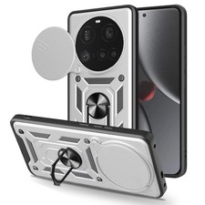 Étui de téléphone hybride en TPU pour PC avec design coulissant pour appareil...