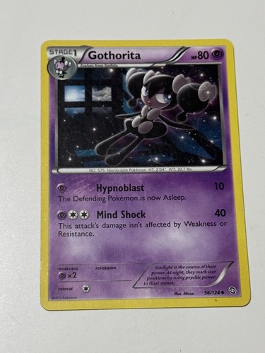 Pokemon tcg gothorita 124 - tcg, 56/124
