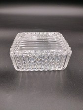 Ancienne boîte à bijoux en cristal