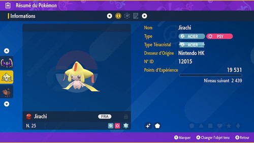 Pokémon événement jirachi - événement,