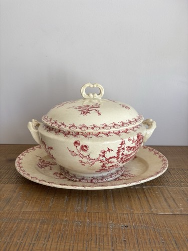 Soupière plat oval - et,