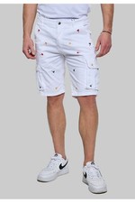 Short Cargo à motifs