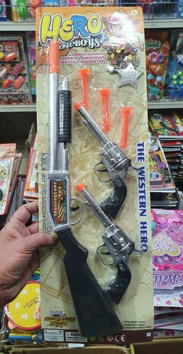 Fusil pistolet cowboy - pistolet,