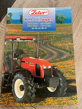Catalogue,Brochure,Prospectus  Tracteur  Zetor Nouvelle série 1  Super
