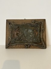 Ancien Tableau Haut Relief En