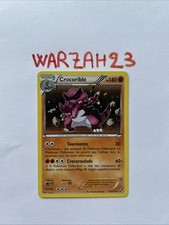 Carte Pokémon Crocorible Holo 65/114   Noir et Blanc FR